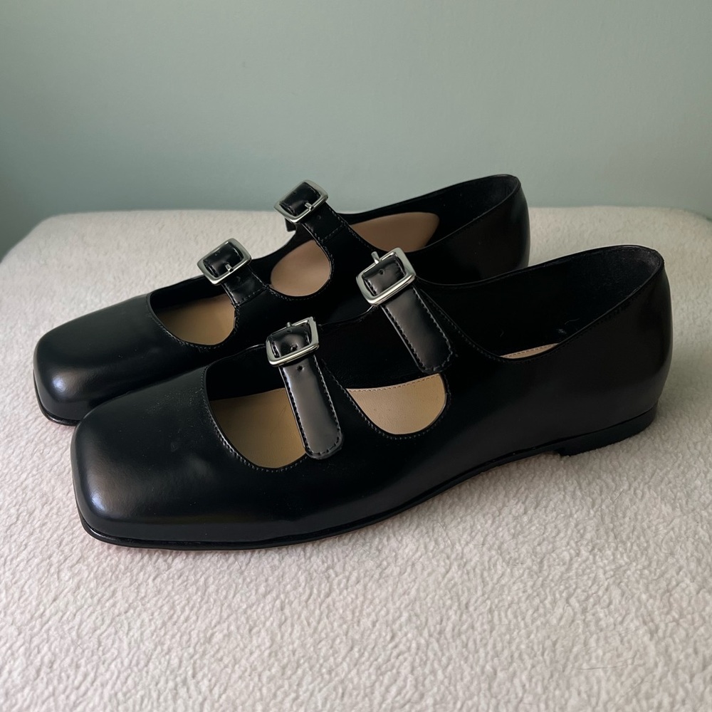 Barely worn, Sandy Liang flats.